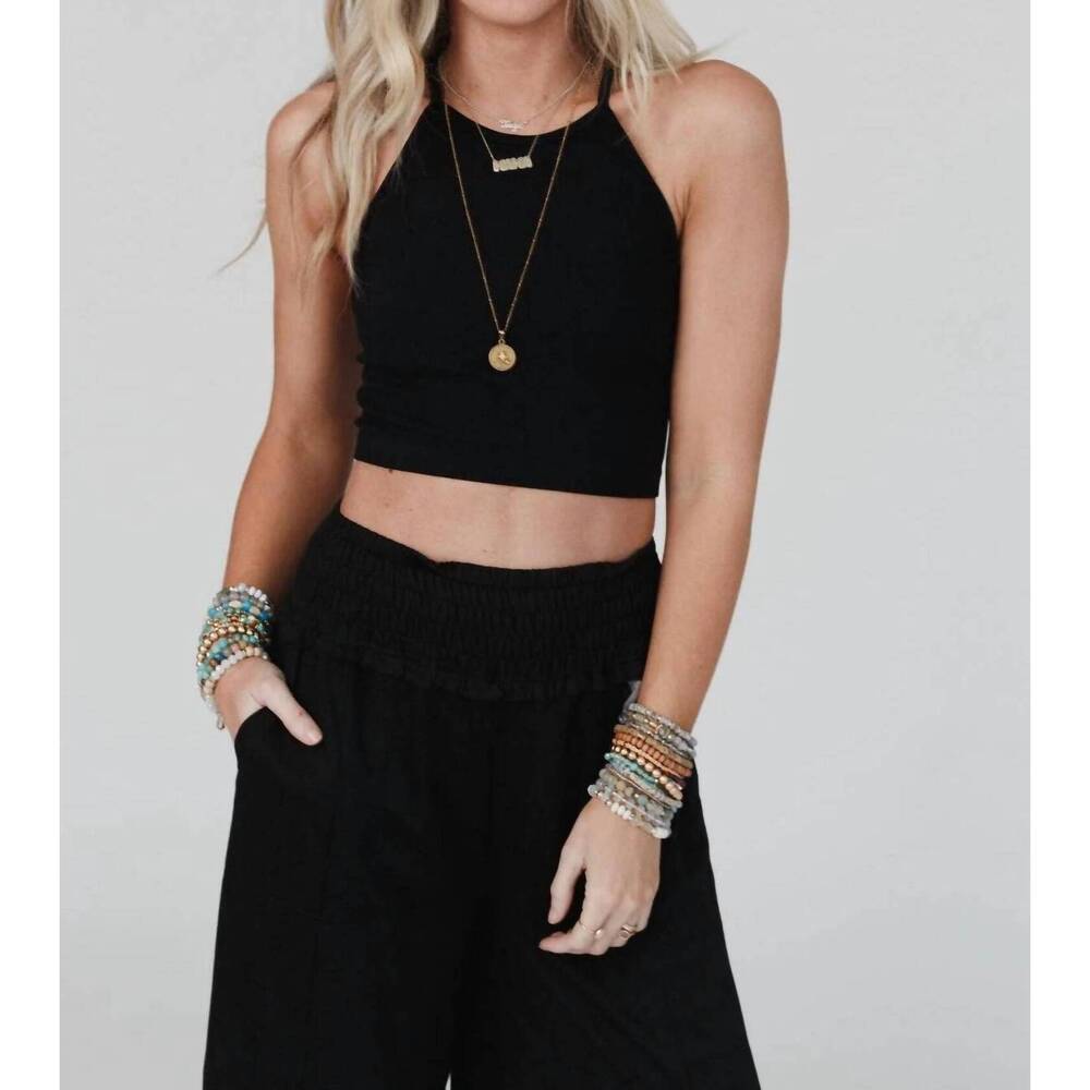 NEW THREE BIRD NEST peace dreamcatcher tattoo bralette in black